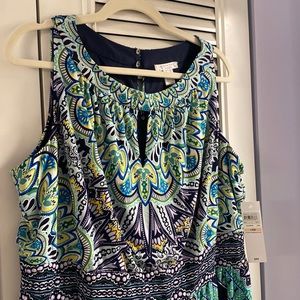 London Times Green Dress